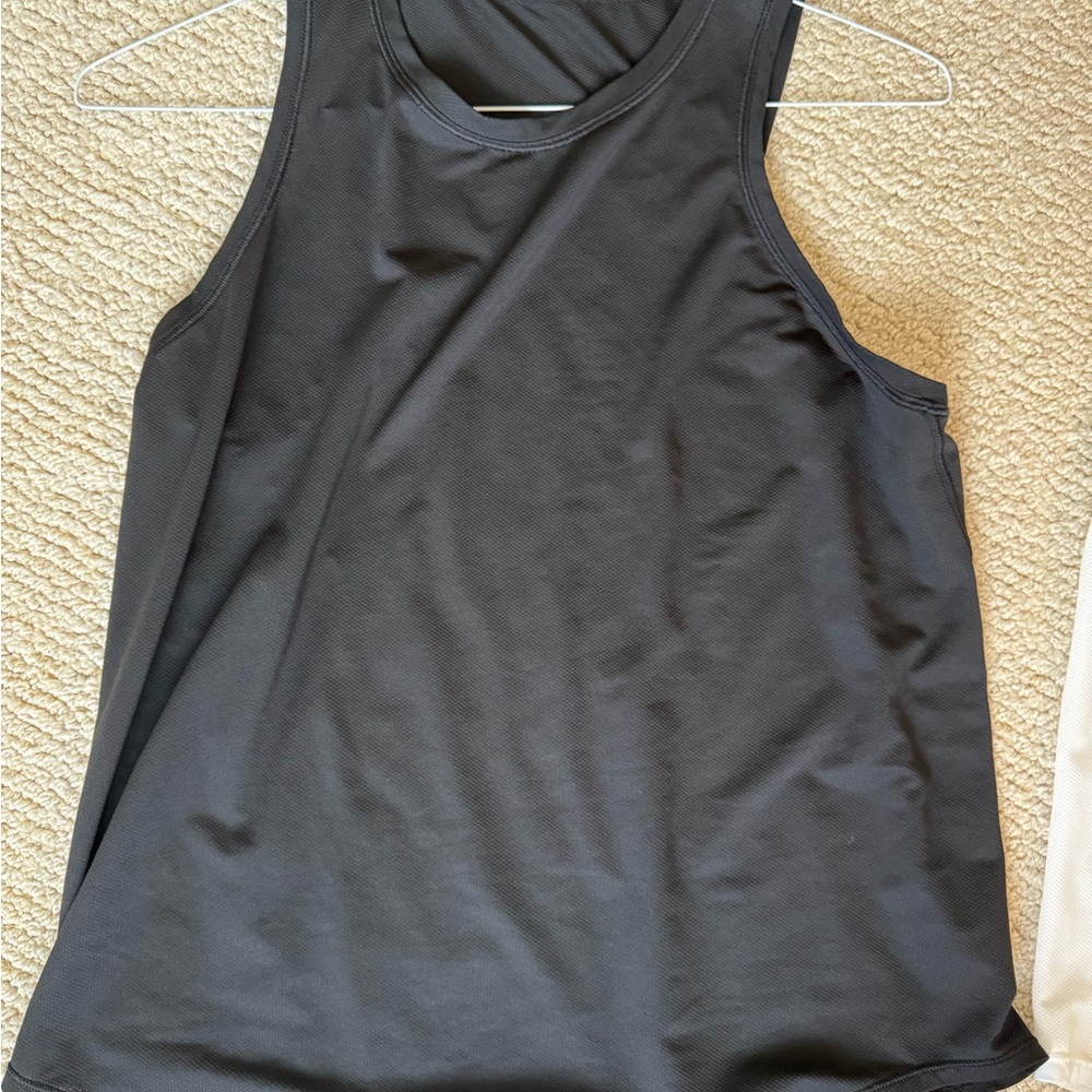lululemon Sculpt Black Tank Top